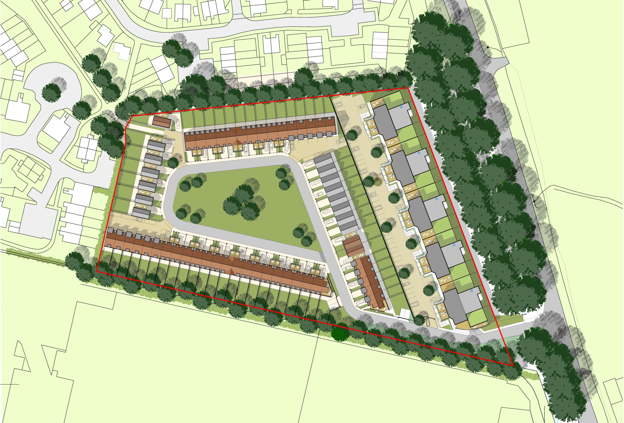 DDWH_Development_Hertfordshire_site masterplan